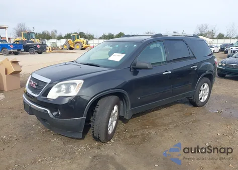 2010 GMC Acadia Sl from USA, damaged, VIN 1GKLVKED4AJ179309